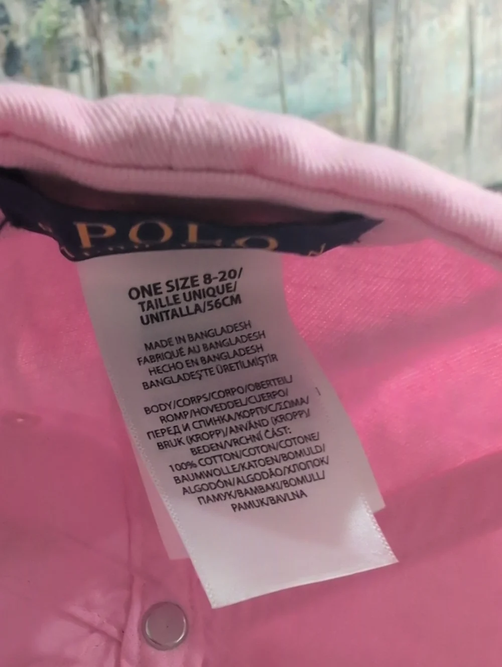 Polo Ralph Lauren Cotton Baseball Cap